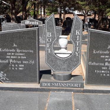 ZYL Daniel Petrus, van 1898-1987 &amp; Catharina Margaretha V.D. WALT 1904-1994
