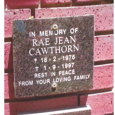 CAWTHORN Rae Jean 1976-1997
