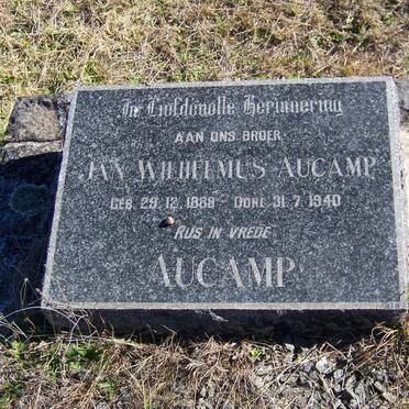 AUCAMP Jan Wilhelmus 1889-1940