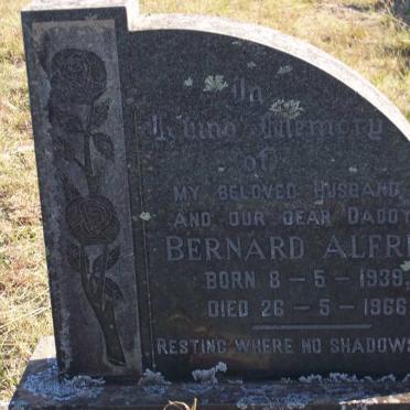 ALFRED Bernard 1939-1966