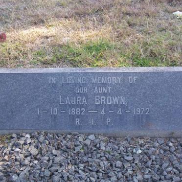 BROWN Laura 1882-1972