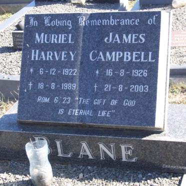 BLANE James Campbell 1926-2003 &amp; Muriel Harvey 1922-1989