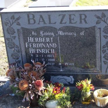 BALZER Herbert Ferdinand Heinrich 1923-1988