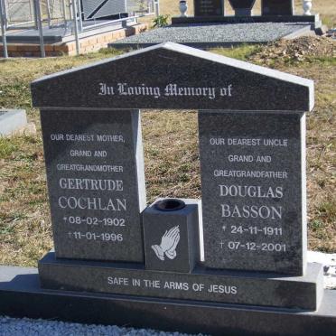 BASSON Douglas 1911-2001 :: COCHLAN Gertrude 1902-1996