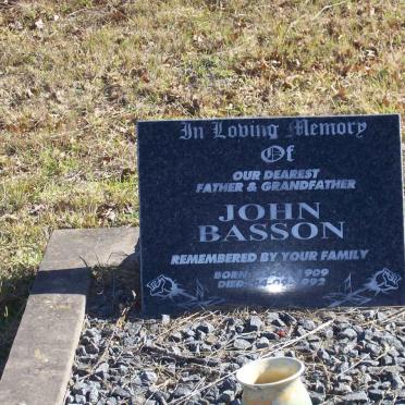 BASSON John 1909-1992