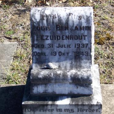BEZUIDENHOUT Louis Benjamin 1937-1943