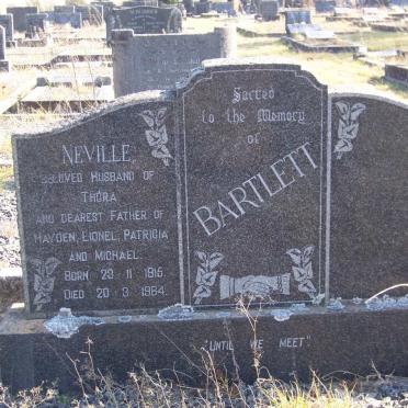 BARTLETT Neville 1915-1964
