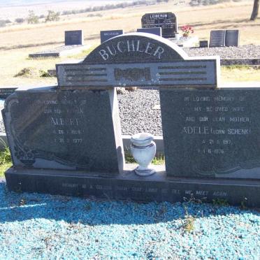 BUCHLER Albert 1908-1977 &amp; Adele SCHENK 1917-1976