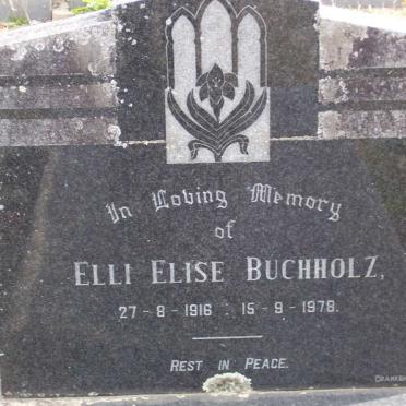 BUCHHOLZ Elli Elise 1916-1978