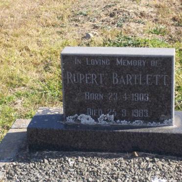 BARTLETT Rupert 1903-1983