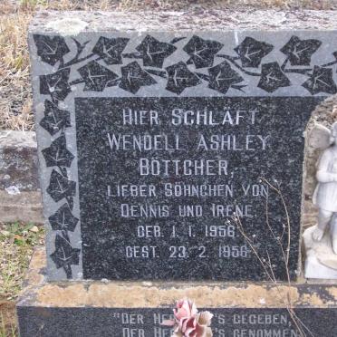BOTTCHER Wendell Ashley 1956-1956