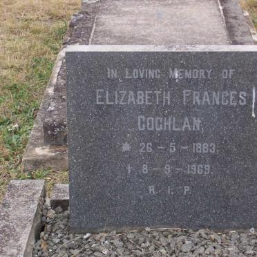 COCHLAN Elizabeth Frances 1883-1969