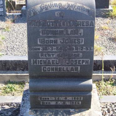 CONNELLAN Michael Joseph 1869-1956 &amp; Charlotte Theresa JONES 1884-1953