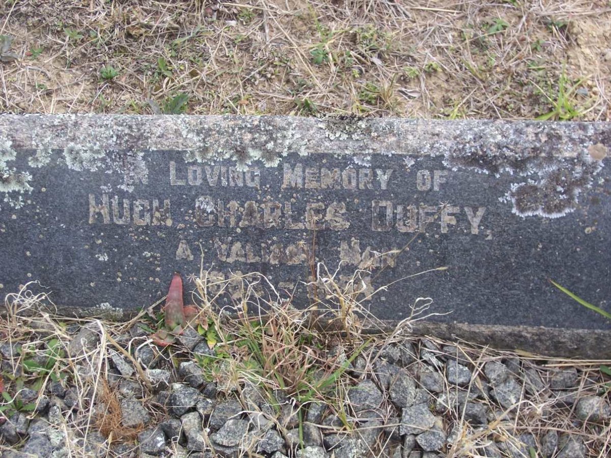 DUFFY Hugh Charles 1892-1954