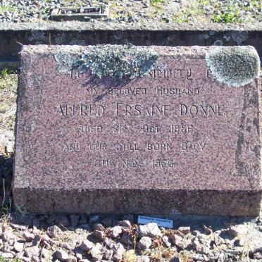 DONNE Alfred Erskine -1956 :: DONNE Stillborn -1956