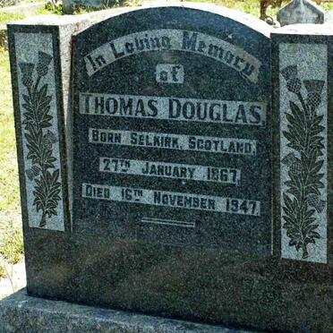 DOUGLAS Thomas 1867-1947