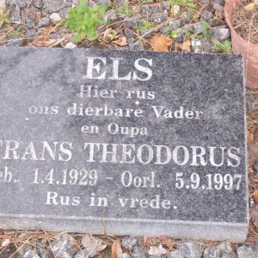 ELS Frans Theodorus 1929-1997