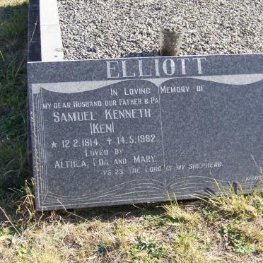 ELLIOTT Samuel Kenneth 1914-1982