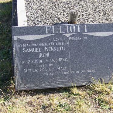 ELLIOTT Samuel Kenneth 1914-1982