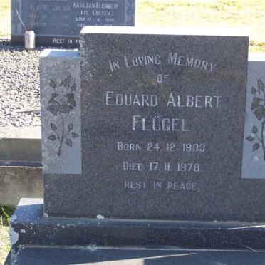 FLUGEL Eduard Albert 1903-1978
