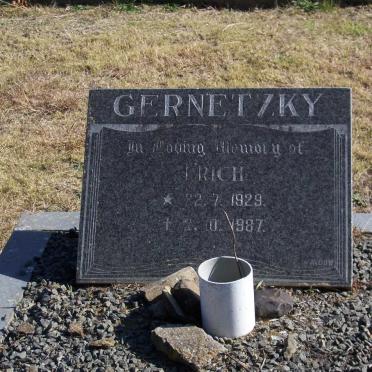 GERNETZKY Erich 1929-1987