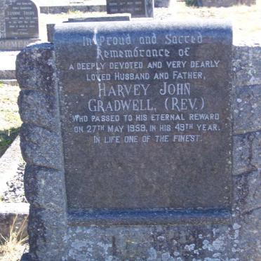 GRADWELL Harvey John -1959