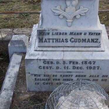 GUDMANZ Matthias 1847-1927