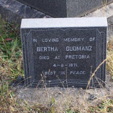GUDMANZ Bertha -1971