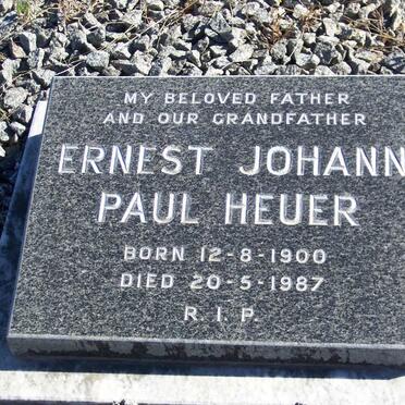 HEUER Ernest Johann Paul 1900-1987