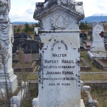 HOBBS Walter Rupert -1923