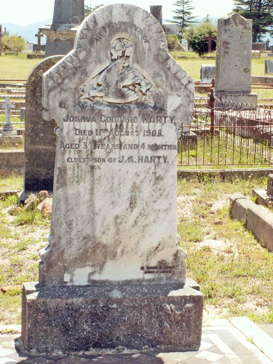 HARTY Joshua Goddard  -1908