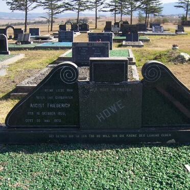 HOWE August Friederich 1920-1973