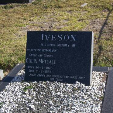 IVESON Colin Metcalf 1925-1994