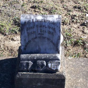 IHLENFELDT A.H.F 1908-1916