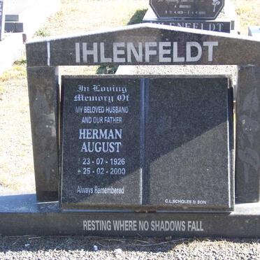IHLENFELDT Herman August 1926-2000