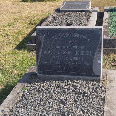JOUBERT Aimee Jessie nee DE SMIDT 1893-1974