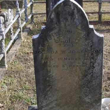 JOHNSTON Joshua W.  -1896