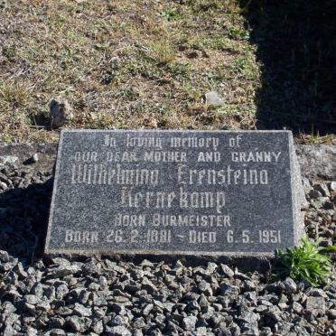 KERNEKAMP Wilhelmina Erensteina nee BURMEISTER 1891-1951