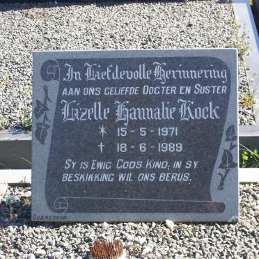 KOCK Lizelle Hannalie 1971-1989