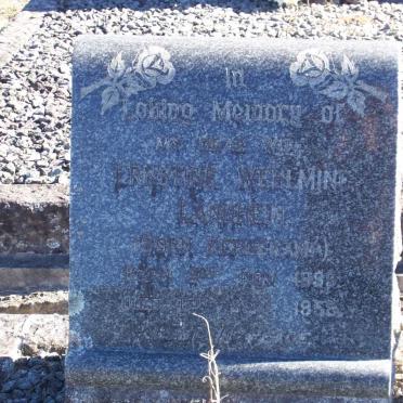 LANGHEIN Ernstine Wehlmine neeKERNEKAMP 1899-1958
