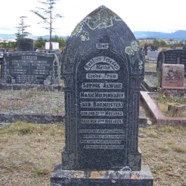 MOLDENHAUER Sophie Alwine Marie nee BURMEISTER 1902-1928