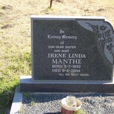 MANTHE Irene Linda 1932-2004