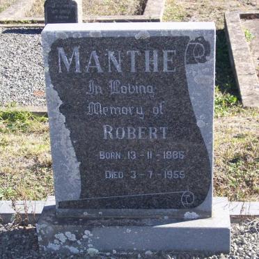 MANTHE Robert 1886-1955