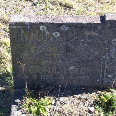 MUNDELL Garth Fred 1953-1954