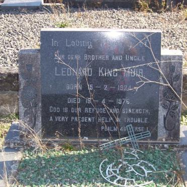MUIR Leonard King 1924-1976