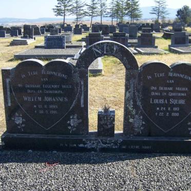 NEL Willem Johannes 1899-1981 &amp; Louisa Squire 1913-1990