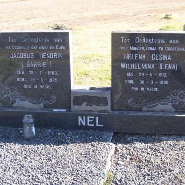 NEL Jacobus Hendrik 1903-1975 &amp; Helene Gesina Wilhelmina 1912-1995