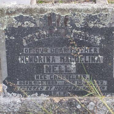 NELL Hendrina Magdelina nee GROBBELAAR 1889-1942