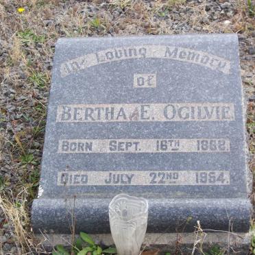 OGILVIE Bertha E. 1868-1954
