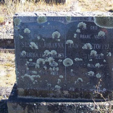 OOSTHUIZEN Jan Christoffel 18??-193? &amp; Susanna Johanna Hendrika 1891-1953